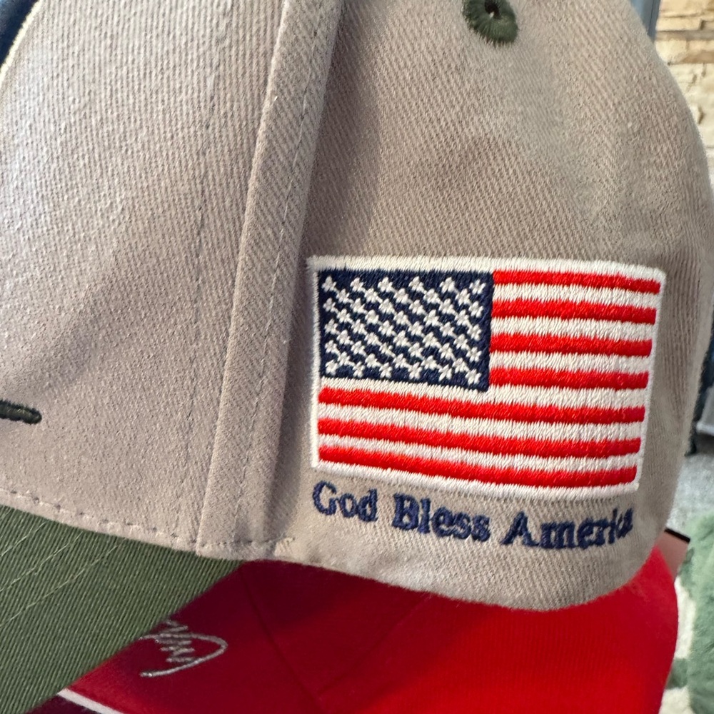 B-24 Liberator trucker hat with Velcro. New w/o tags. God Bless America - Picture 2 of 5
